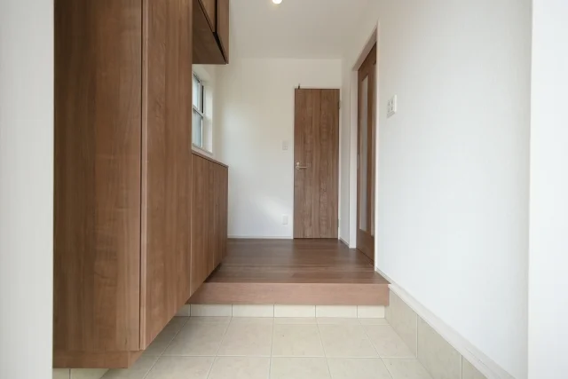 玄関クリーニング